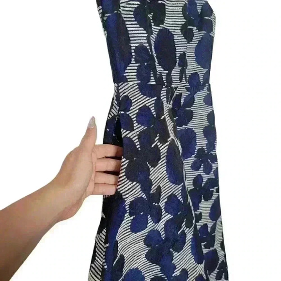 AX Paris Midi Skater Dress With Pockets Size 6 - Picture 4 of 5